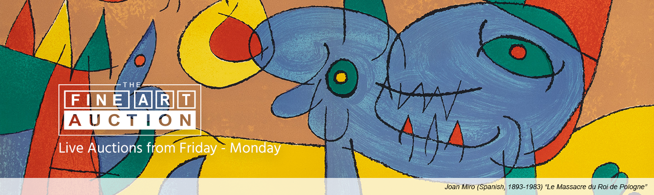 Joan Miró (Spanish, 1893-1983) “Le Massacre du Roi de Pologne”